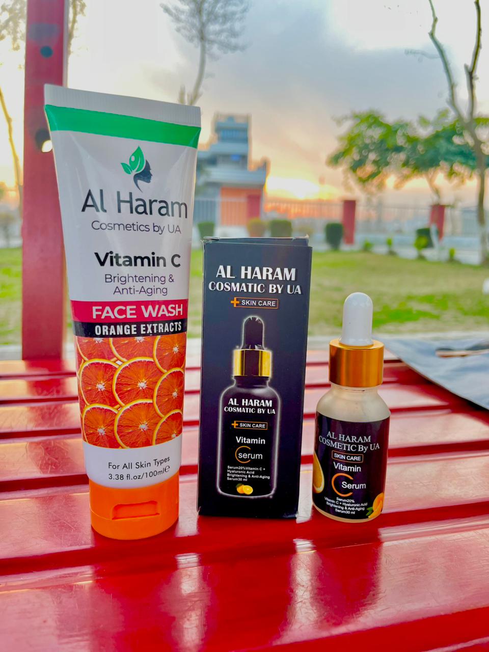 Vitamin c serum +Vitamin C Face Wash 2 picked