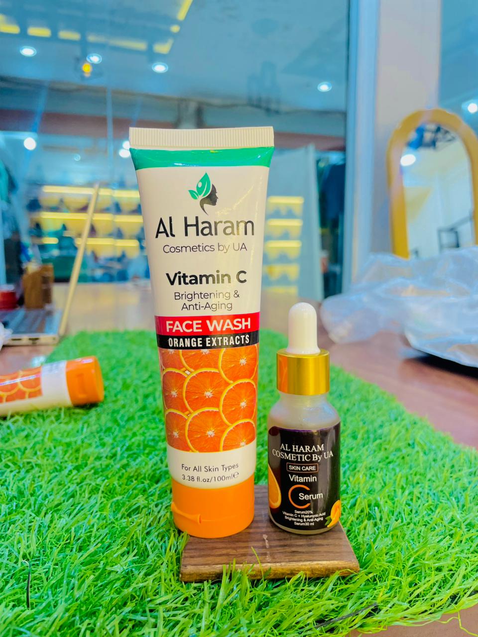 Vitamin c serum +Vitamin C Face Wash 2 picked